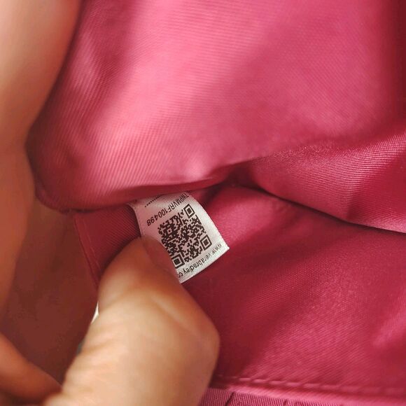 🩷 Vera Bradley Stamped Paisley Pink Large Trifold Wallet Retired Bandana - Picture 6 of 10